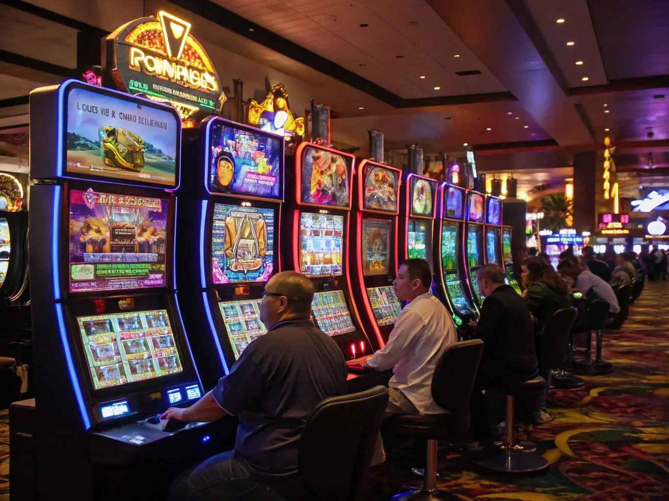 A vibrant and colorful image featuring a variety of popular slot games with different themes, bonus features, and progressive jackpots, highlighting the diverse selection available at 44 bet.
